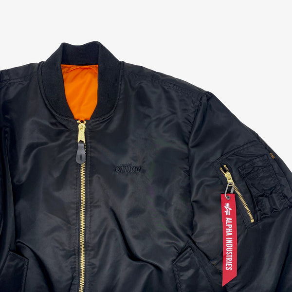 OFFICE MAGAZINE x ALPHA INDUSTRIES Bomber Jacket "Issue #20"